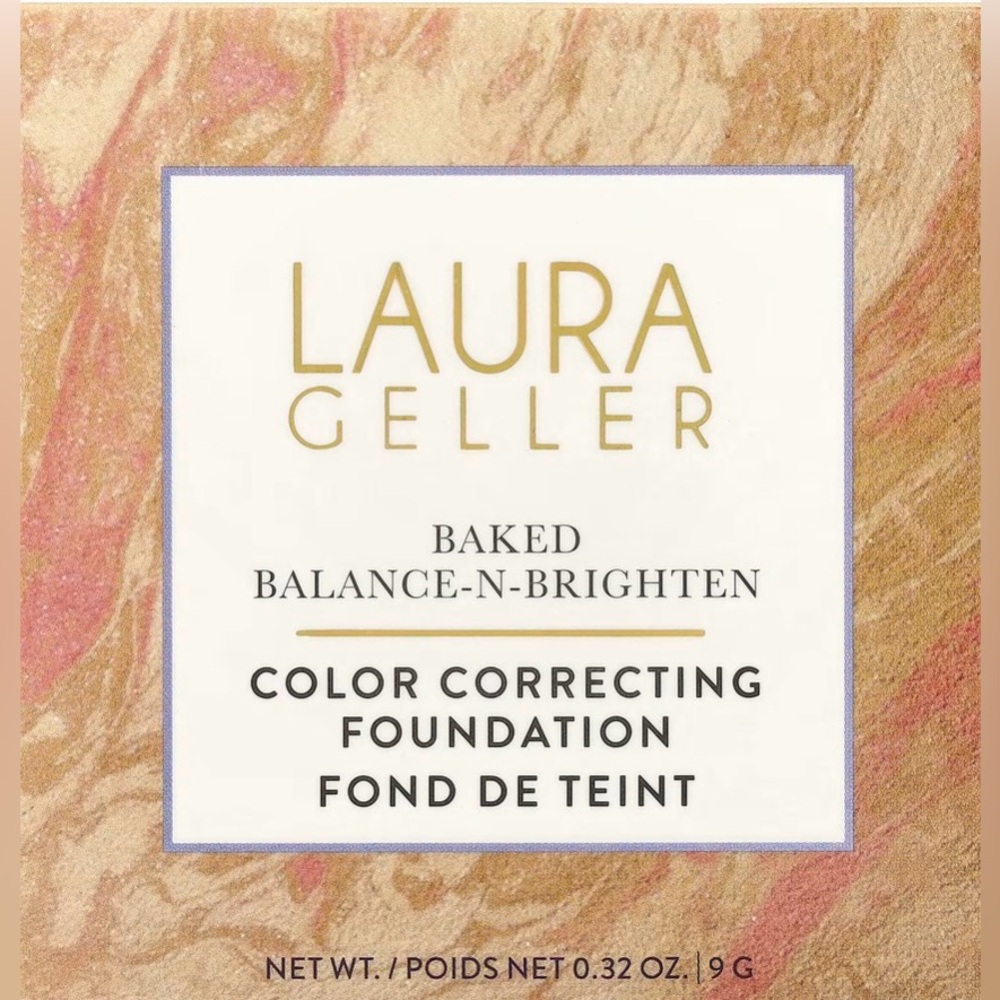 LAURA GELLER Medium 
Baked Balance-N-Brighten Color Correcting Foundation.